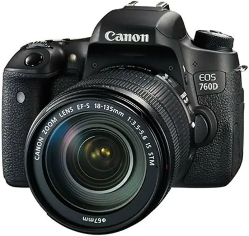 Canon 760D with 18-55 STM Lens